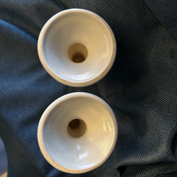 Pfaltzgraff Heirloom Pattern Candle Stick Holders Set of 2 Excellent Condition - Picture 7 of 7